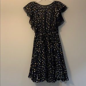 Anthropologie Polk-A-Dot Dress